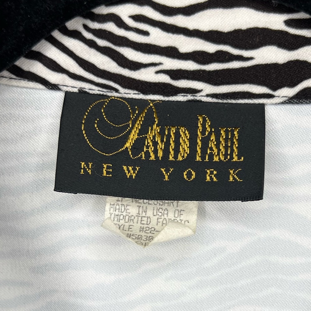 Zebra Jacket - Picture 2 of 3